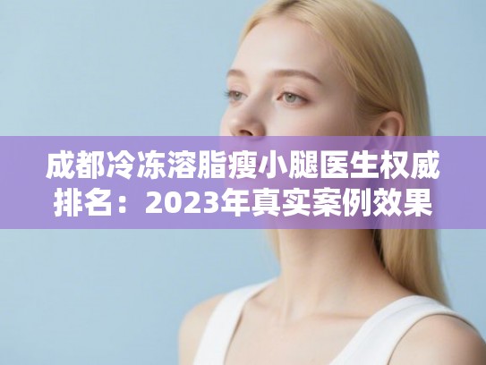 成都冷冻溶脂瘦小腿医生权威排名：2023年真实案例效果深度解析