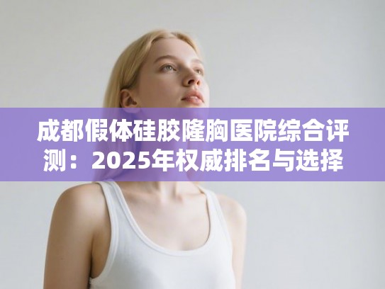 成都假体硅胶隆胸医院综合评测：2025年权威排名与选择指南