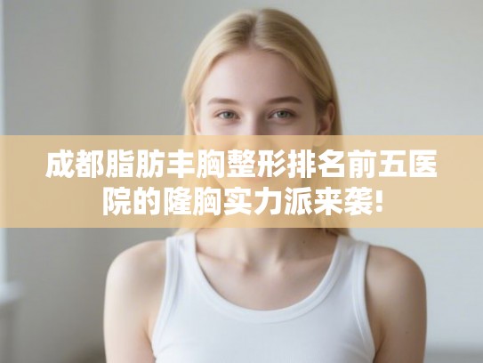成都脂肪丰胸整形排名前五医院的隆胸实力派来袭!