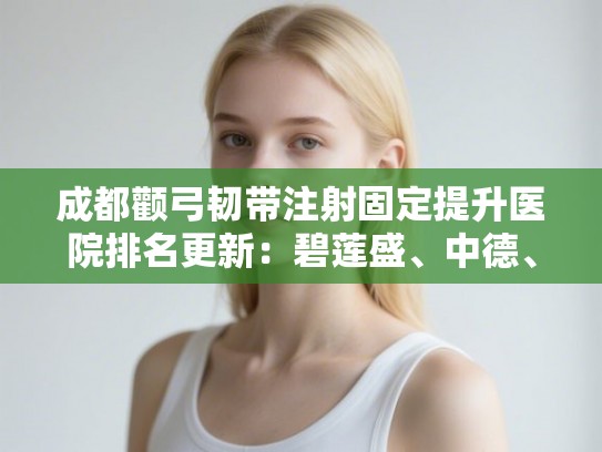 成都颧弓韧带注射固定提升医院排名更新：碧莲盛、中德、协和等上榜!