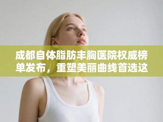 成都自体脂肪丰胸医院权威榜单发布，重塑美丽曲线首选这些机构！