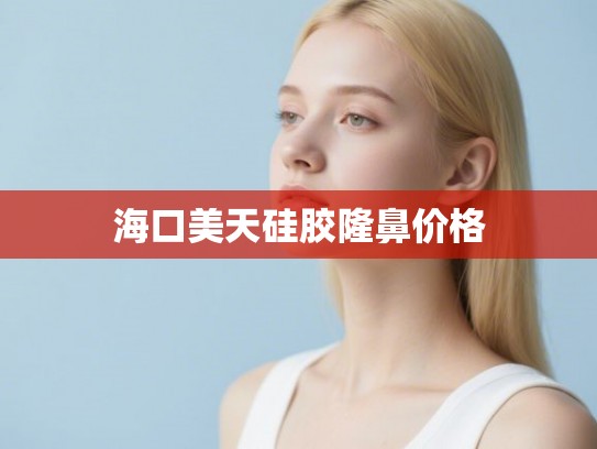 海口美天硅胶隆鼻价格