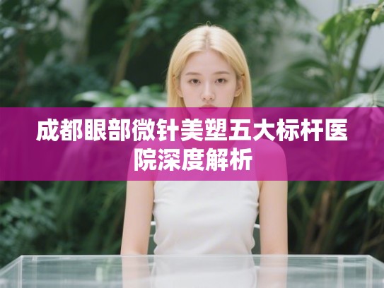 成都眼部微针美塑五大标杆医院深度解析