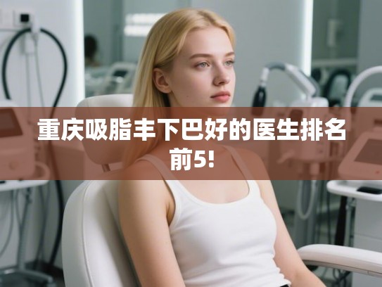 重庆吸脂丰下巴好的医生排名前5!