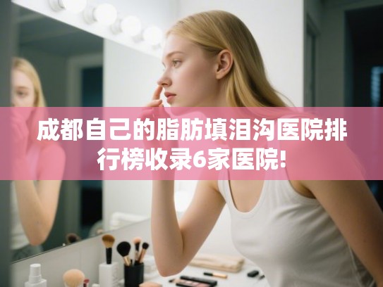 成都自己的脂肪填泪沟医院排行榜收录6家医院!
