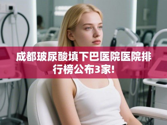 成都玻尿酸填下巴医院医院排行榜公布3家!