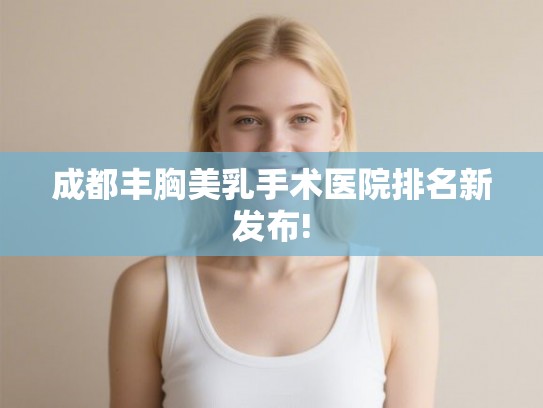 成都丰胸美乳手术医院排名新发布!