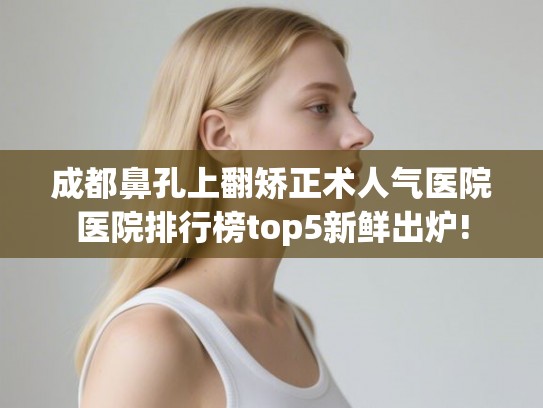 成都鼻孔上翻矫正术人气医院医院排行榜top5新鲜出炉!