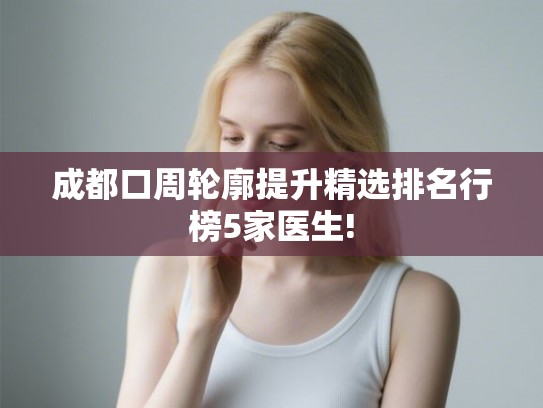 成都口周轮廓提升精选排名行榜5家医生!