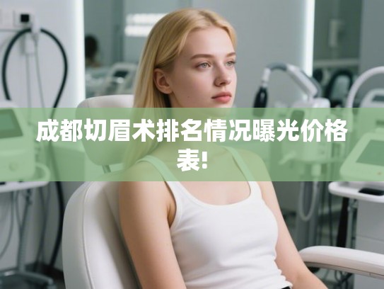 成都切眉术排名情况曝光价格表! 成都切眉术排名情况曝光价格表!