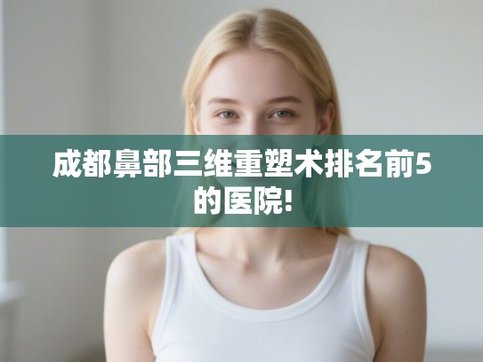成都鼻部三维重塑术排名前5的医院! 成都鼻部三维重塑术排名前5的医院!