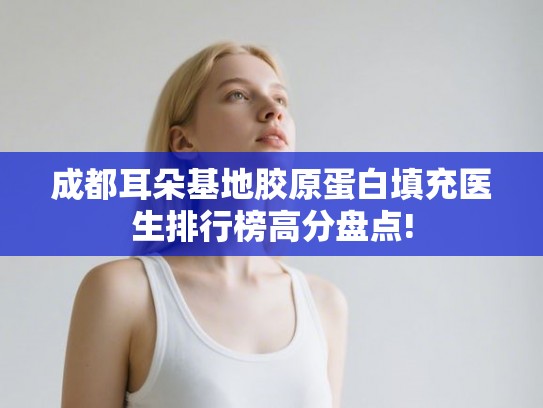 成都耳朵基地胶原蛋白填充医生排行榜高分盘点!