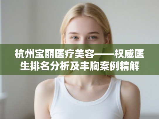 杭州宝丽医疗美容——权威医生排名分析及丰胸案例精解