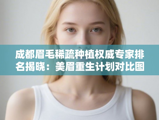 成都眉毛稀疏种植权威专家排名揭晓:美眉重生计划对比图集 成都眉毛稀疏种植权威专家排名揭晓:美眉重生计划对比图集