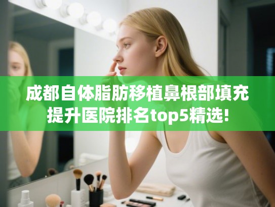 成都自体脂肪移植鼻根部填充提升医院排名top5精选! 成都自体脂肪移植鼻根部填充提升医院排名top5精选!