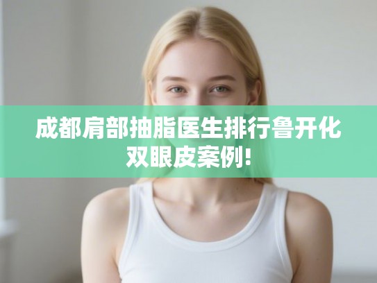 成都肩部抽脂医生排行鲁开化双眼皮案例!