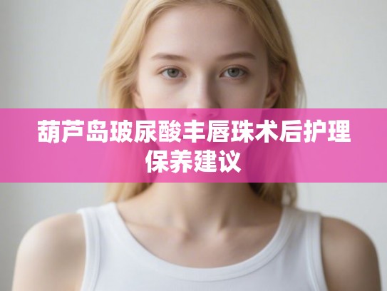 葫芦岛玻尿酸丰唇珠术后护理保养建议