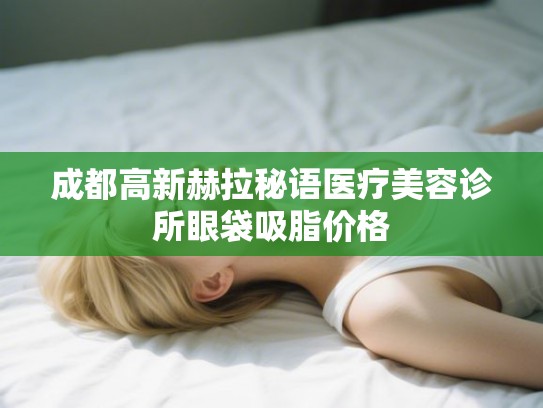 成都高新赫拉秘语医疗美容诊所眼袋吸脂价格
