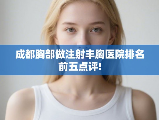 成都胸部做注射丰胸医院排名前五点评! 成都胸部做注射丰胸医院排名前五点评!