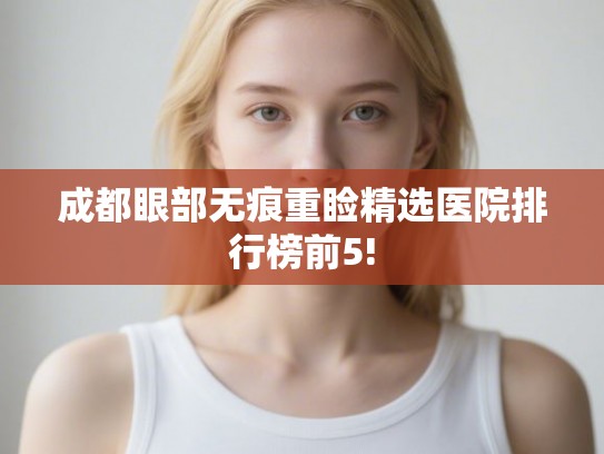 成都眼部无痕重睑精选医院排行榜前5! 成都眼部无痕重睑精选医院排行榜前5!