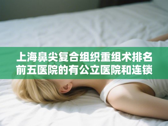上海鼻尖复合组织重组术排名前五医院的有公立医院和连锁机构! 上海鼻尖复合组织重组术排名前五医院的有公立医院和连锁机构!