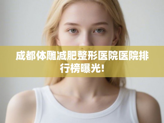 成都体雕减肥整形医院医院排行榜曝光!