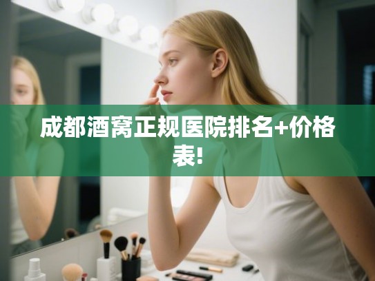 成都酒窝正规医院排名+价格表!