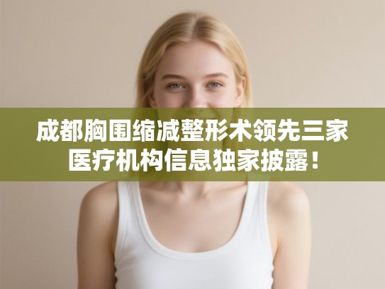 成都胸围缩减整形术领先三家医疗机构信息独家披露！