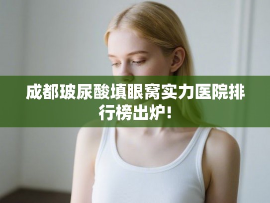 成都玻尿酸填眼窝实力医院排行榜出炉!