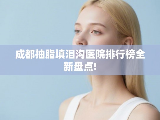 成都抽脂填泪沟医院排行榜全新盘点!