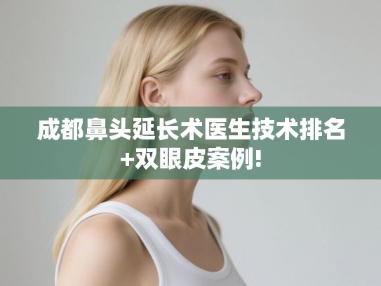 成都鼻头延长术医生技术排名+双眼皮案例!