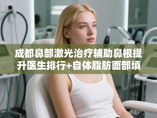 成都鼻部激光治疗辅助鼻根提升医生排行+自体脂肪面部填充果!
