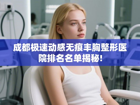 成都极速动感无痕丰胸整形医院排名名单揭秘!
