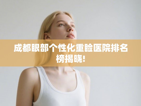 成都眼部个性化重睑医院排名榜揭晓!