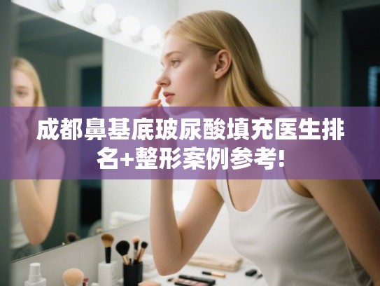 成都鼻基底玻尿酸填充医生排名+整形案例参考!