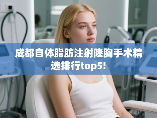 成都自体脂肪注射隆胸手术精选排行top5!