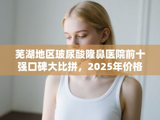 芜湖地区玻尿酸隆鼻医院前十强口碑大比拼，2025年价格与效果全解析