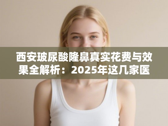 西安玻尿酸隆鼻真实花费与效果全解析：2025年这几家医院值得考虑