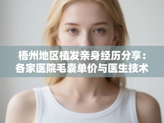 梧州地区植发亲身经历分享:各家医院毛囊单价与医生技术口碑全解析 梧州地区植发亲身经历分享:各家医院毛囊单价与医生技术口碑全解析