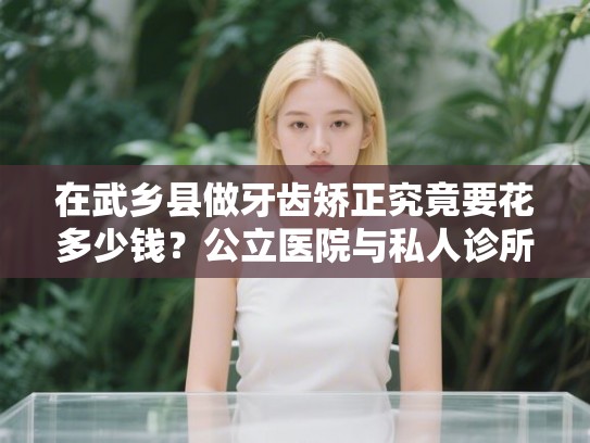 在武乡县做牙齿矫正究竟要花多少钱？公立医院与私人诊所价格方案全解析