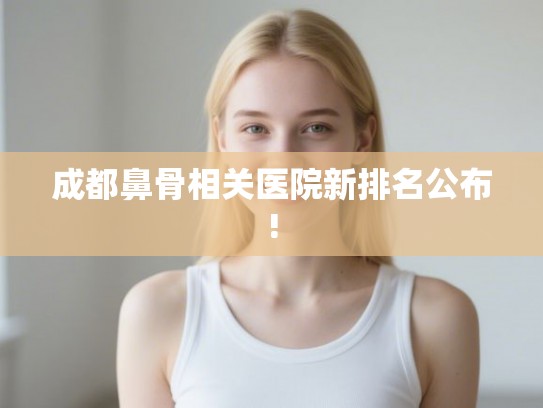 成都鼻骨相关医院新排名公布!