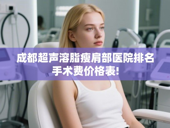 成都超声溶脂瘦肩部医院排名手术费价格表!