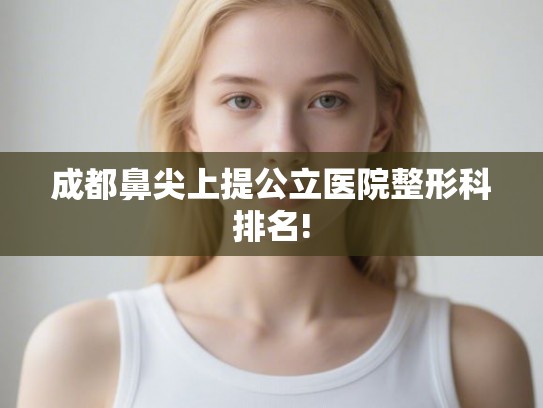 成都鼻尖上提公立医院整形科排名!