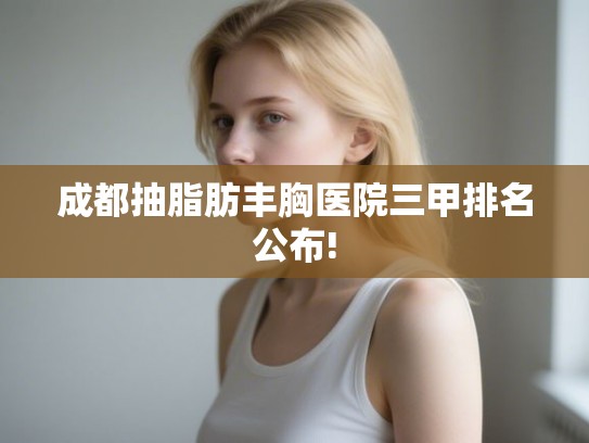 成都抽脂肪丰胸医院三甲排名公布!