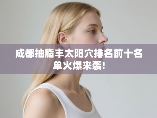 成都抽脂丰太阳穴排名前十名单火爆来袭! 成都抽脂丰太阳穴排名前十名单火爆来袭!