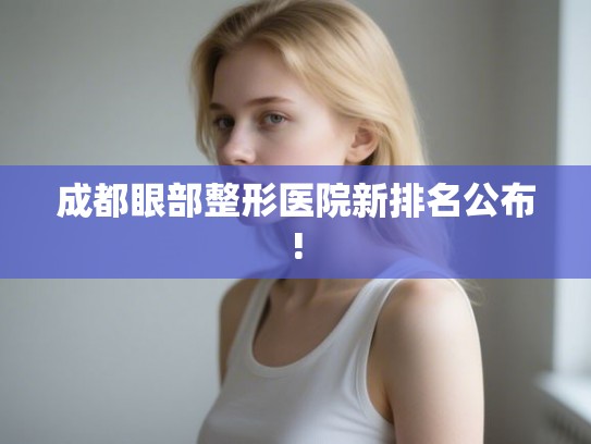 成都眼部整形医院新排名公布! 成都眼部整形医院新排名公布!