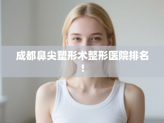 成都鼻尖塑形术整形医院排名! 成都鼻尖塑形术整形医院排名!