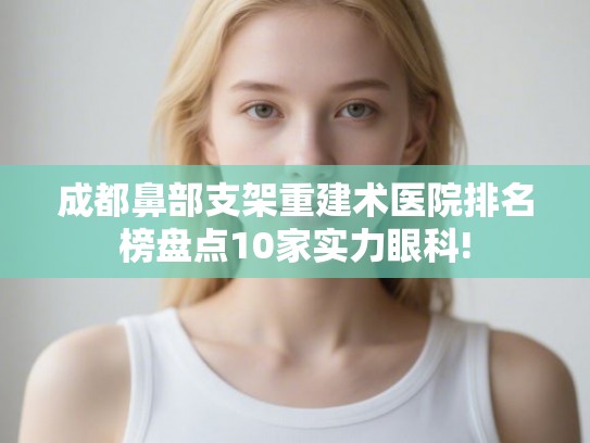 成都鼻部支架重建术医院排名榜盘点10家实力眼科! 成都鼻部支架重建术医院排名榜盘点10家实力眼科!