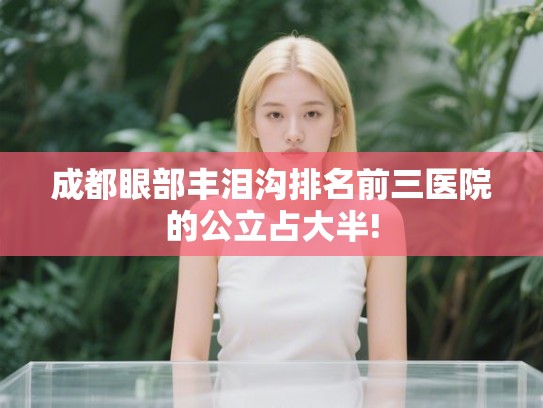 成都眼部丰泪沟排名前三医院的公立占大半!