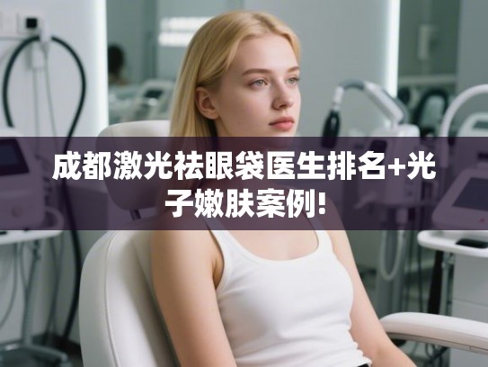 成都激光祛眼袋医生排名+光子嫩肤案例!